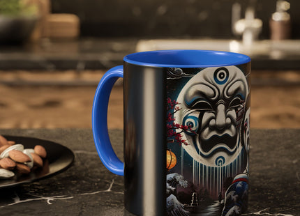 Geisha’s Black Ink Tears Colorful Mugs (11oz, 15oz)