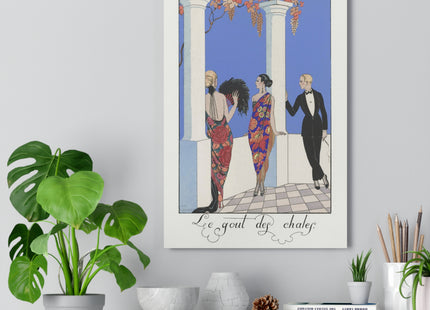Le goût des châles by George Barbier Giclée Art Print