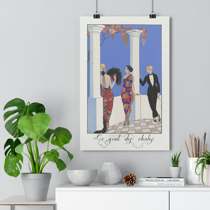 Le goût des châles by George Barbier Giclée Art Print