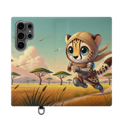 🐆⚡ Swift Cheetah Flip Case – Speed, Freedom & Untamed Adventure