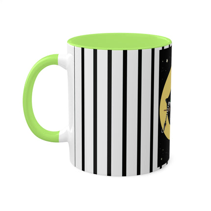 A Witch’s Moonlit Flight Colorful Mugs, 11oz