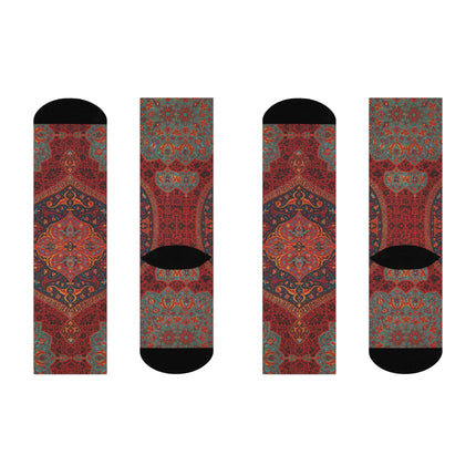 Arabesques by Émile Prisse d'Avennes Cushioned Crew Socks