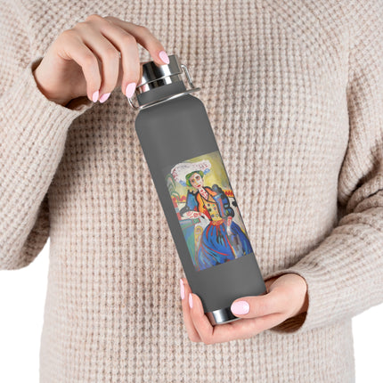 A Mulher by Amadeo de Souza-Carosa Copper Vacuum Insulated Bottle, 22oz