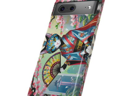 Cyberpunk Geisha Phone Cases