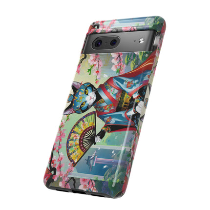Cyberpunk Geisha Phone Cases