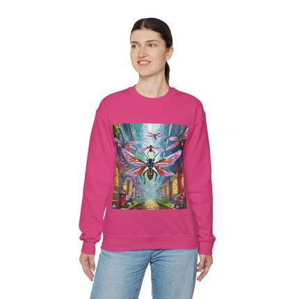 Neon Swarm Unisex Heavy Blend™ Crewneck Sweatshirt