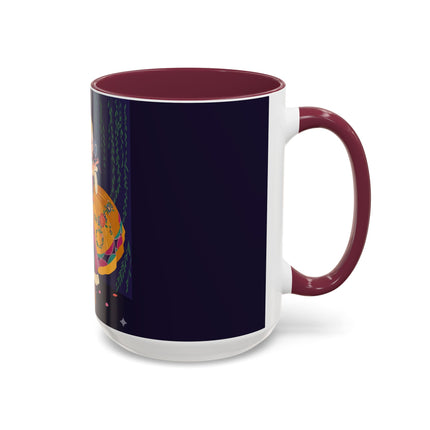 Moonlit Masquerade: The Fairy Queen's Ball Colorful Mug (11oz, 15oz) – Fairy Tale Elegance, Fantasy Charm & Enchanted Style