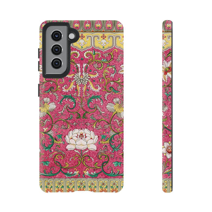 Pink Floral Pattern by Owen Jones Phone Cases
