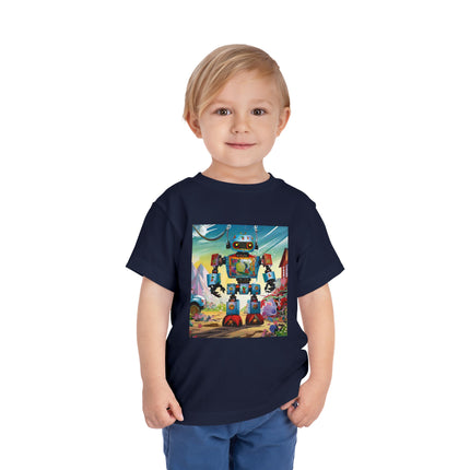 The Rusty Robot Toddler Short Sleeve Tee
