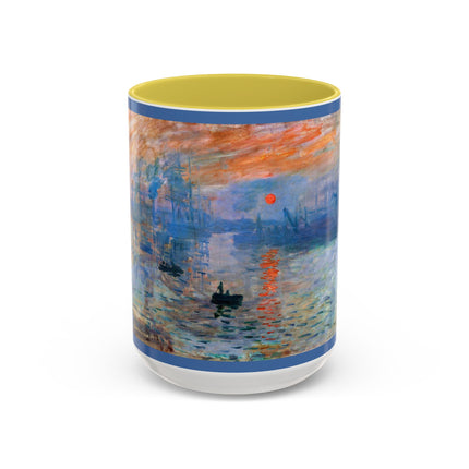 Sunrise by Claude Monet Colorful Mugs (11oz, 15oz)