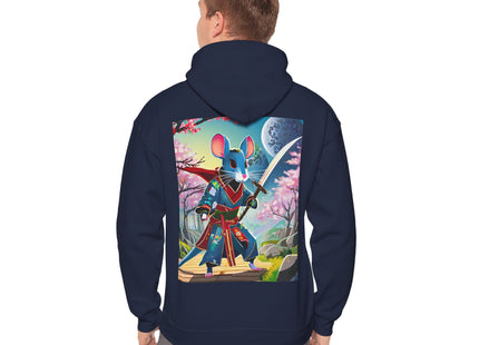 Cyber Samurai Rat – Heavy Blend™ Hooded Sweatshirt