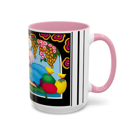 Blooms and Chicks Colorful Mugs (11oz, 15oz)