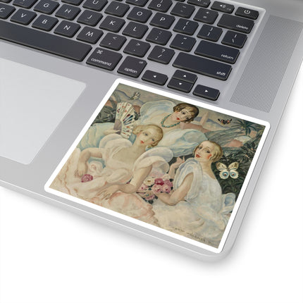 Les Femmes Fatales by Gerda Wegener Kiss-Cut Stickers (4 Sizes)