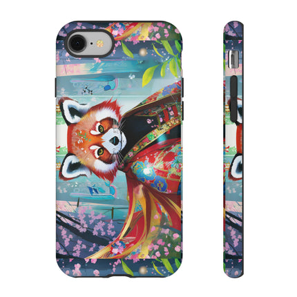 Cybernetic Red Panda Phone Cases
