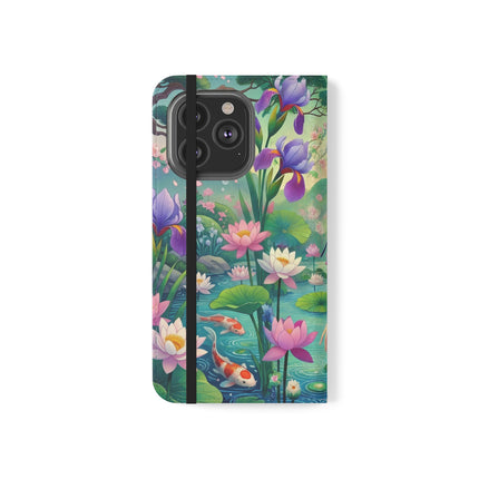 Fairy of the Koi Pond Flip Case – Mystical Harmony & Pond Enchantment