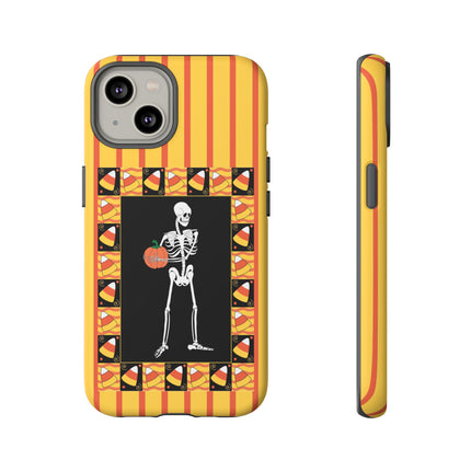 Candy Corn Skeleton Phone Cases