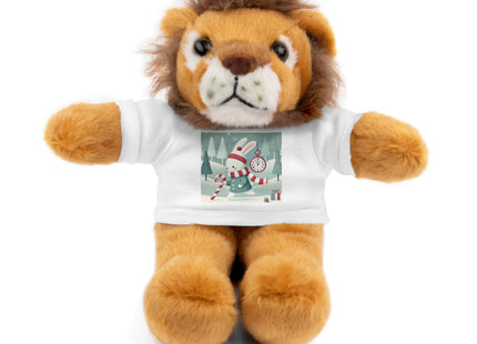 Candy Cane Timekeeper Bunny Stuffed Animals with Tee