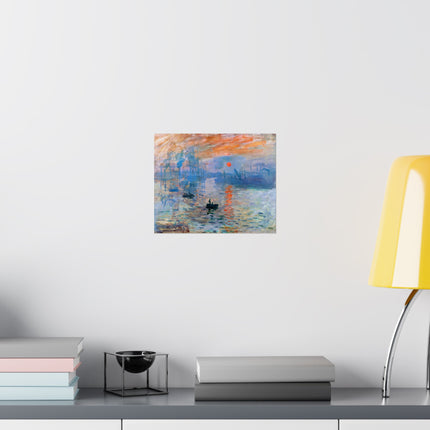 Sunrise by Claude Monet Matte Horizontal Posters