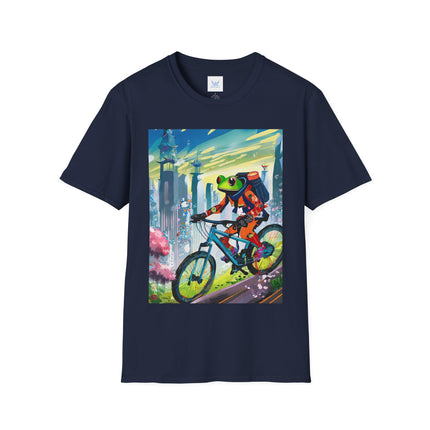 Cyberpunk Frog Softstyle T-Shirt