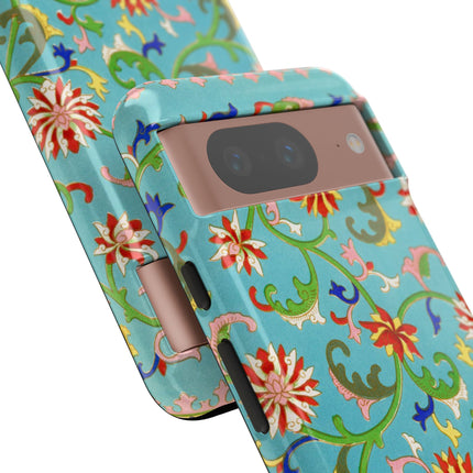 Colorful Floral Pattern by Owen Jones Phone Cases