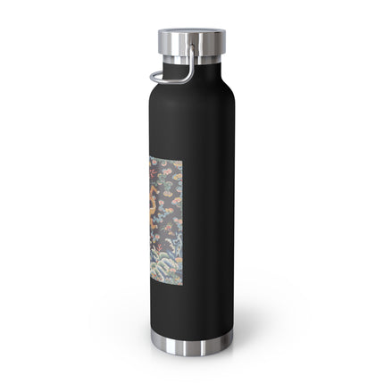 Rank Badge with Dragon with Deer Hooves Copper Vacuum Insulated Bottle, 22oz