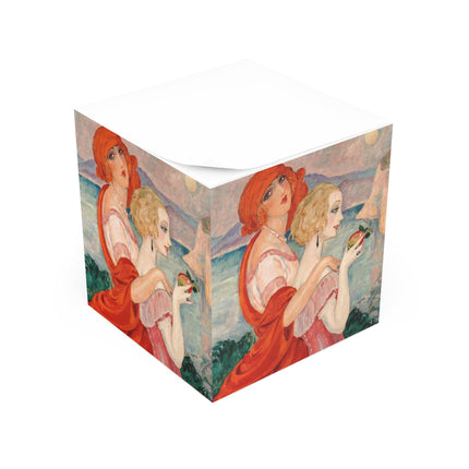 Sur la Route d'Anacapri by Gerda Wegener Note Cube
