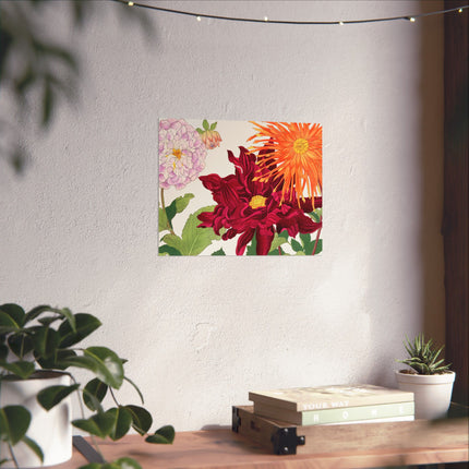 Dahlia by Tanigami Kônan Premium Matte horizontal posters