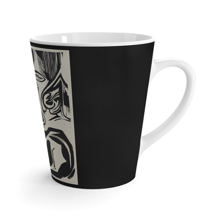 The Large Cow by Ernst Ludwig Kirchner Latte Mug
