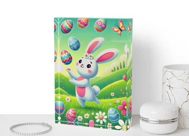 Easter Bunny’s Acrylic Art Block