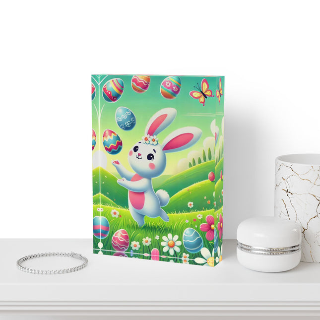Easter Bunny’s Acrylic Art Block