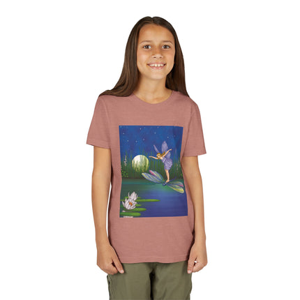 Fairy on a Dragonfly by Ida Rentoul Outhwaite Youth Short Sleeve Tee
