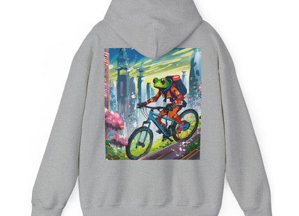 Cyberpunk Frog – Heavy Blend™ Hooded Sweatshirt