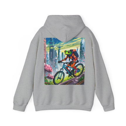 Cyberpunk Frog – Heavy Blend™ Hooded Sweatshirt