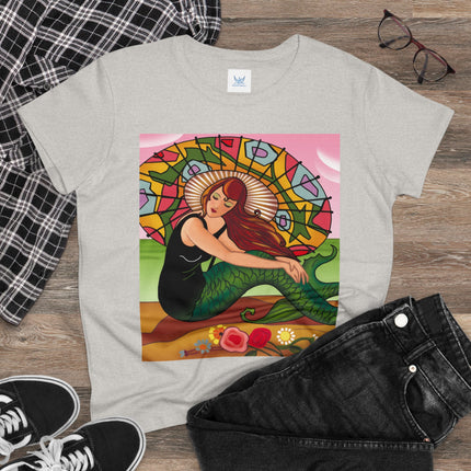 Siren Serenade Women's Midweight Cotton Tee
