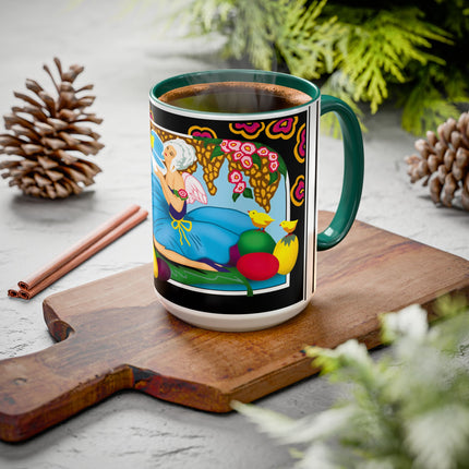 Blooms and Chicks Colorful Mugs (11oz, 15oz)