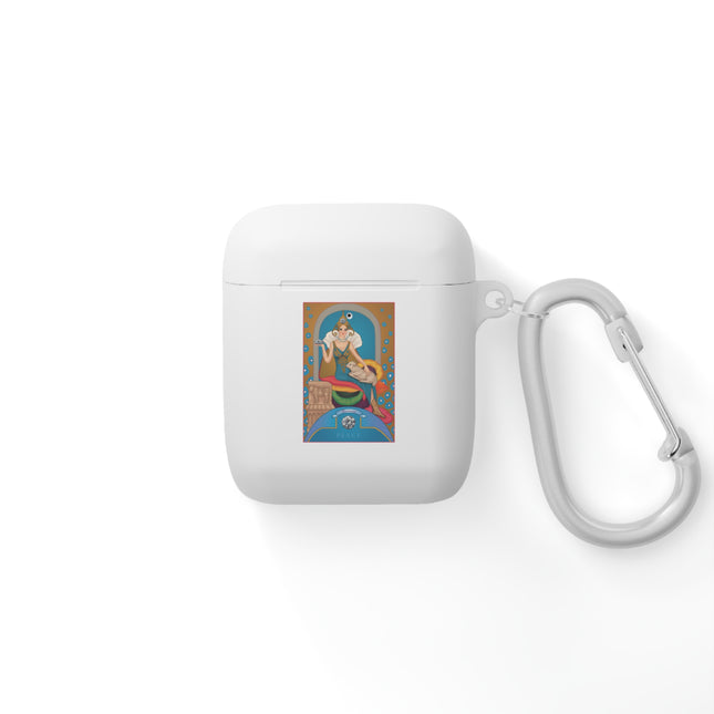 April & Diamond AirPods Case — Gem Series by Sofia Chiostri