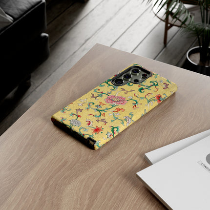 Flower Illustration by Owen Jones Phone Cases