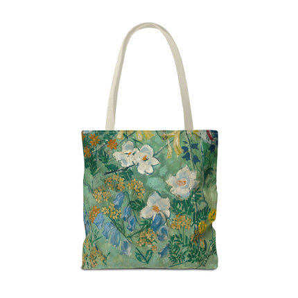 Flowers by August Babberger Tote Bag (AOP)