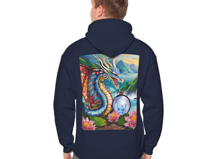 Wisdom’s Guardian Dragon – Heavy Blend™ Hooded Sweatshirt