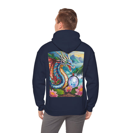 Wisdom’s Guardian Dragon – Heavy Blend™ Hooded Sweatshirt