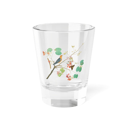Orange-Headed Ground Thrush by Shaikh Zain al–Din Shot Glass, 1.5oz