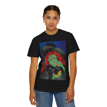 Mirror, Mirror A Witch's Touch Unisex Garment-Dyed T-shirt
