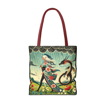 The Dragon Fairy’s Stride Tote Bag – Grace, Strength & Mythic Adventure