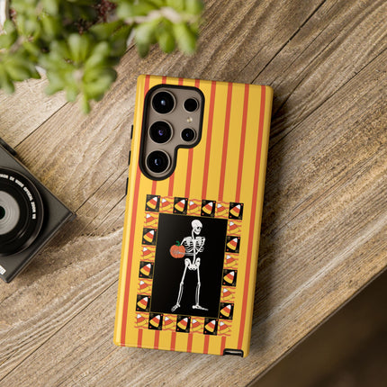 Candy Corn Skeleton Phone Cases