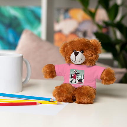 Red Sled & Curious Cats Stuffed Animals with Tee
