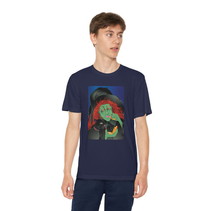 Mirror, Mirror A Witch's Touch Youth Competitor Tee