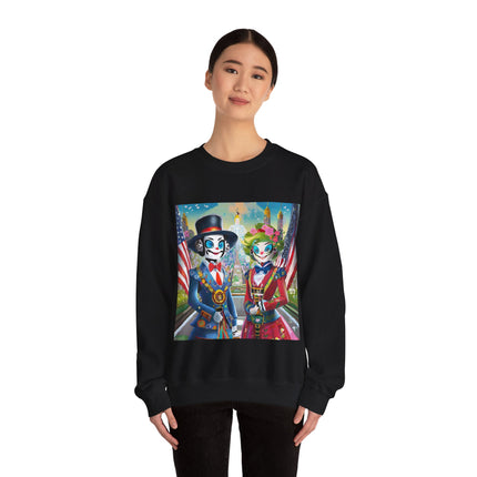 Cyber Punk Warrior Robots Unisex Heavy Blend™ Crewneck Sweatshirt
