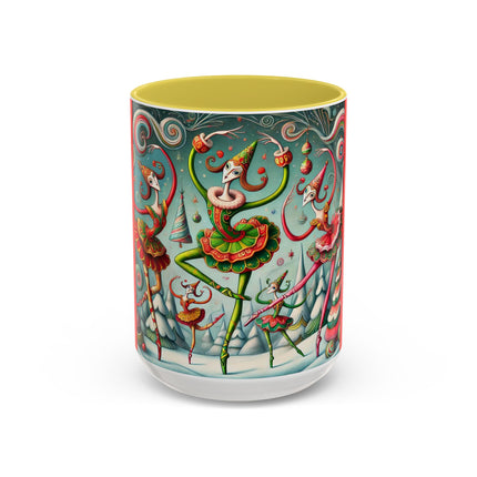 Christmas Ballet of the Absurd Colorful Mugs (11oz, 15oz)