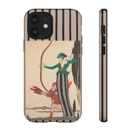 L'Arc Rouge by George Barbier Phone Cases