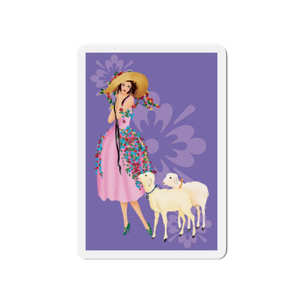 Easter Elegance Die-Cut Magnets (5 Sizes)